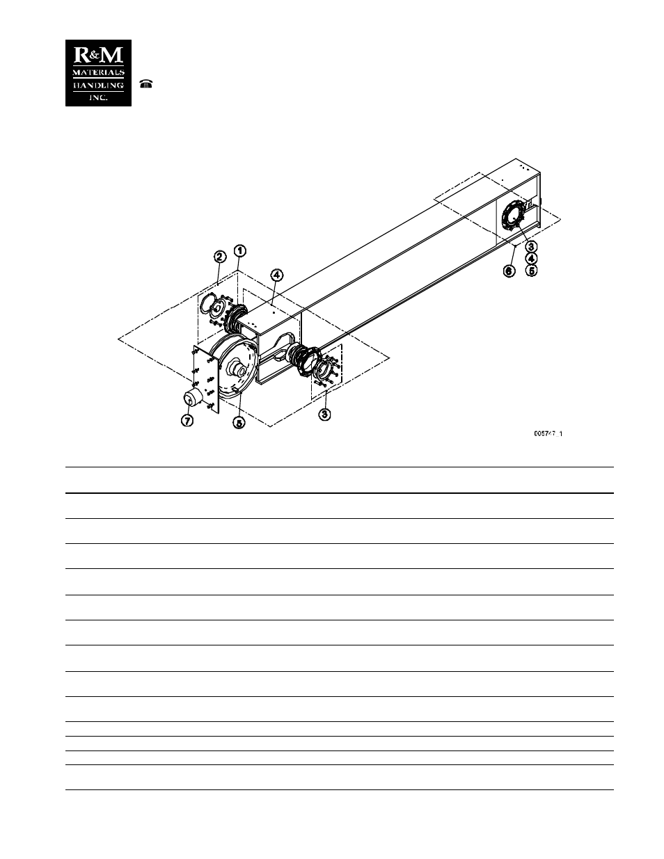 7 rt50 | R&M Materials Handling END TRUCKS BRIDGE DRIVES WHEEL BLOCKS RT_RS User Manual | Page 27 / 29