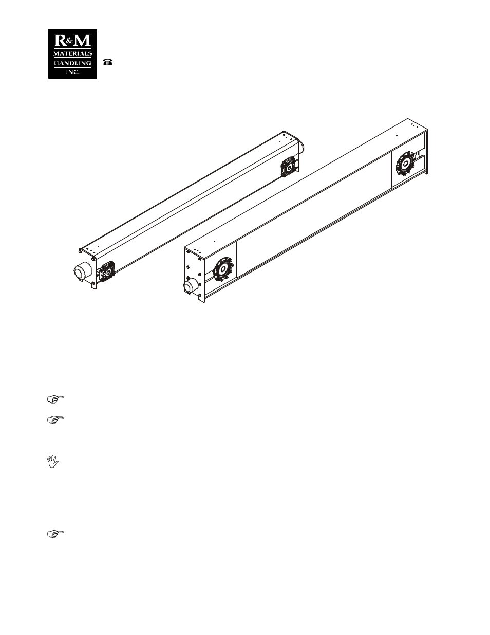 3 end truck rt20-rt50, 1 general, 2 main components | 3 assembling the end truck | R&M Materials Handling END TRUCKS BRIDGE DRIVES WHEEL BLOCKS RT_RS User Manual | Page 7 / 29
