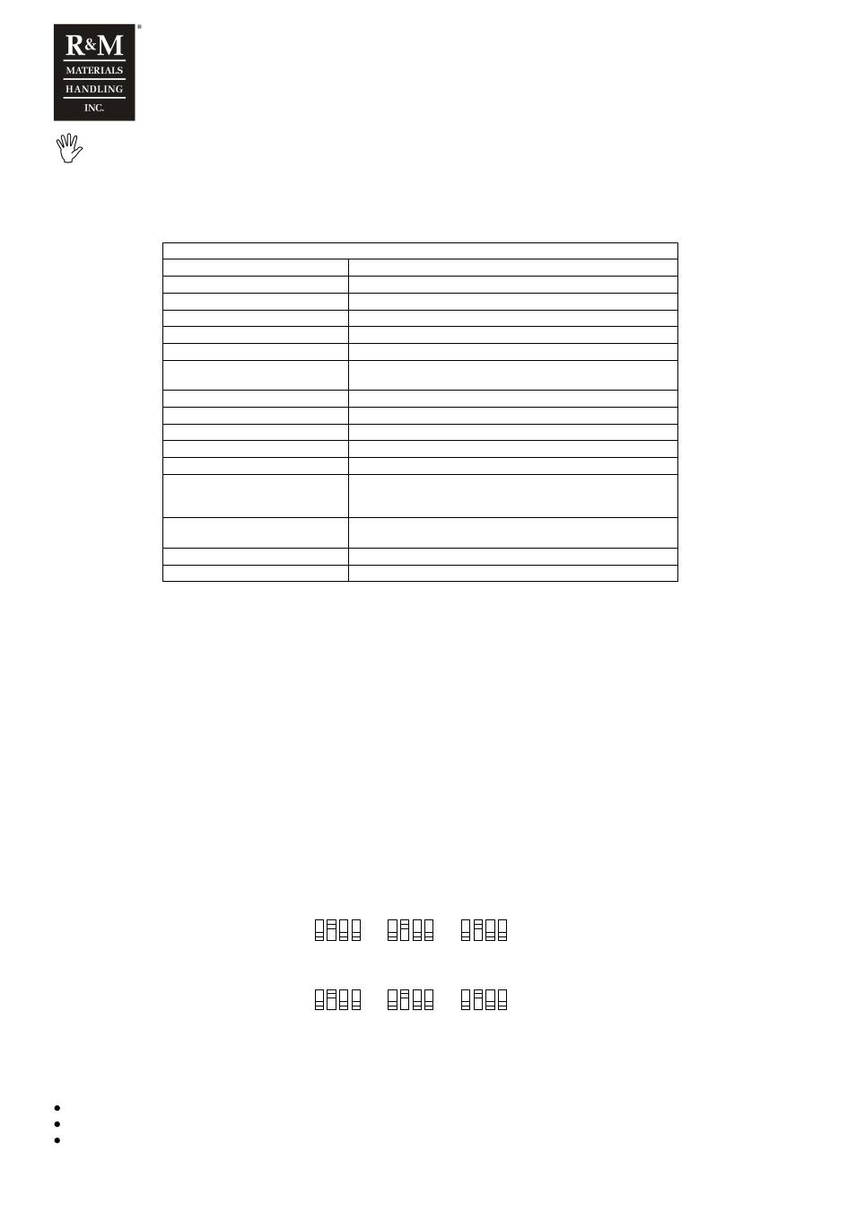 2 technical characteristics, 3 normal operation, 4 status indication leds (green and red) | 5 programming switches | R&M Materials Handling VARIABLE SPEED CONTROLS CMXC 022 Service Manual User Manual | Page 4 / 14