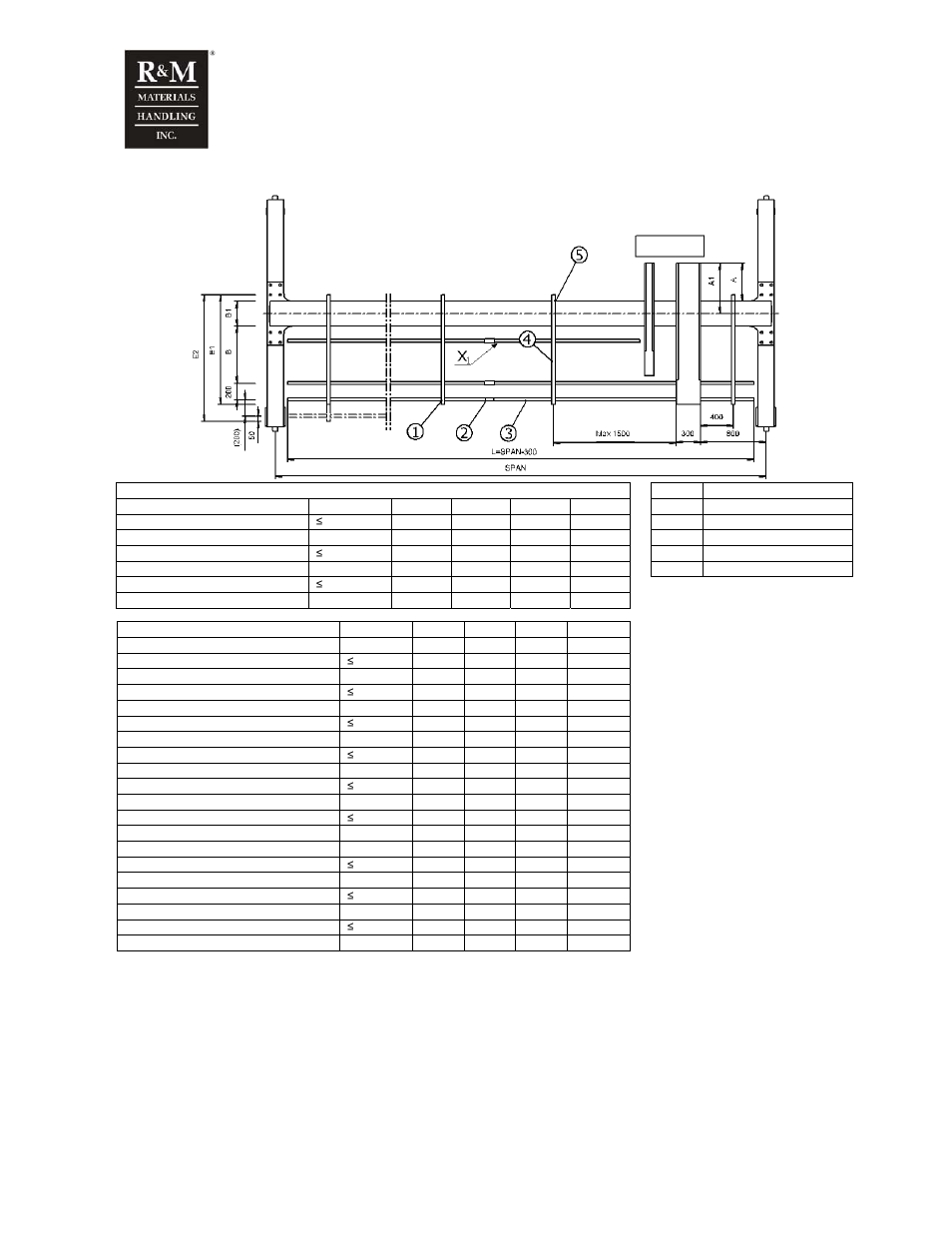 R&M Materials Handling WIRE ROPE PACKAGES User Manual | Page 13 / 76