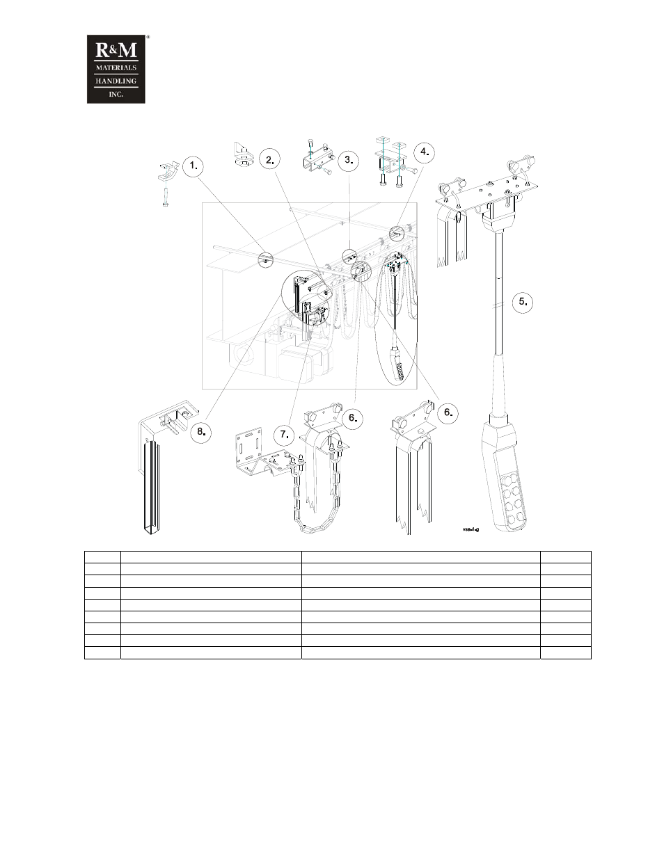 R&M Materials Handling WIRE ROPE PACKAGES User Manual | Page 17 / 76