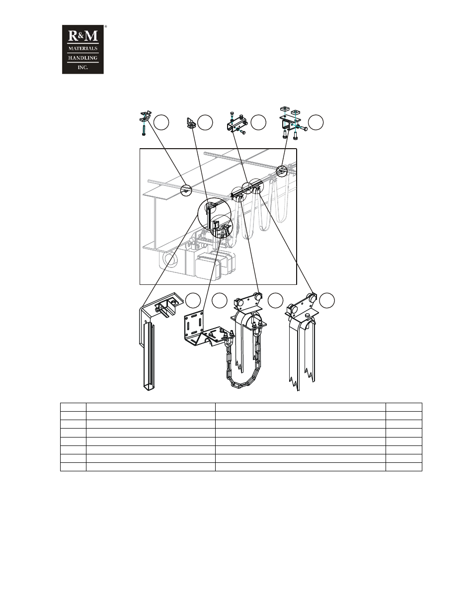 R&M Materials Handling WIRE ROPE PACKAGES User Manual | Page 18 / 76