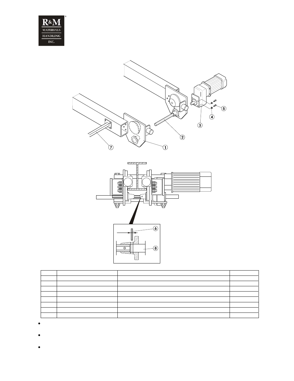 3 machinery size 3, 4 wheels | R&M Materials Handling WIRE ROPE PACKAGES User Manual | Page 23 / 76