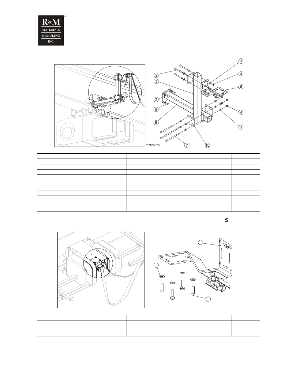 R&M Materials Handling WIRE ROPE PACKAGES User Manual | Page 29 / 76