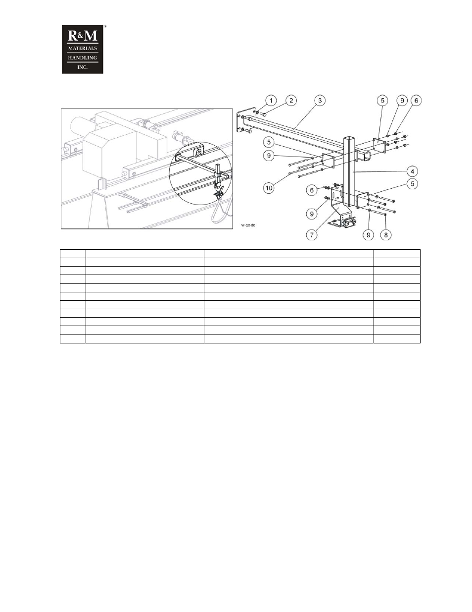 6 double girder trolley (wire rope hoist) | R&M Materials Handling WIRE ROPE PACKAGES User Manual | Page 32 / 76