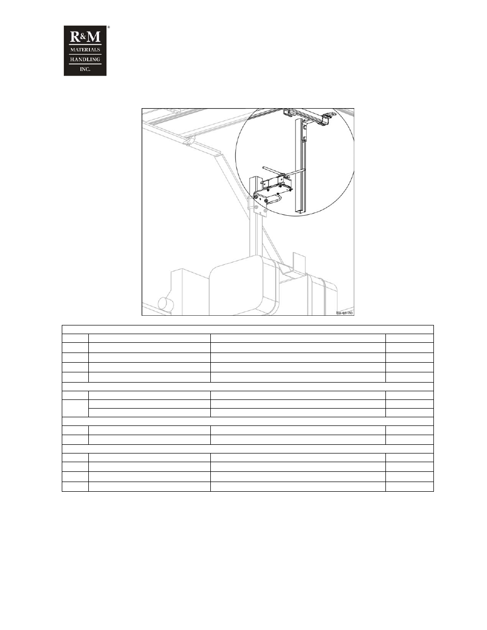 R&M Materials Handling WIRE ROPE PACKAGES User Manual | Page 38 / 76