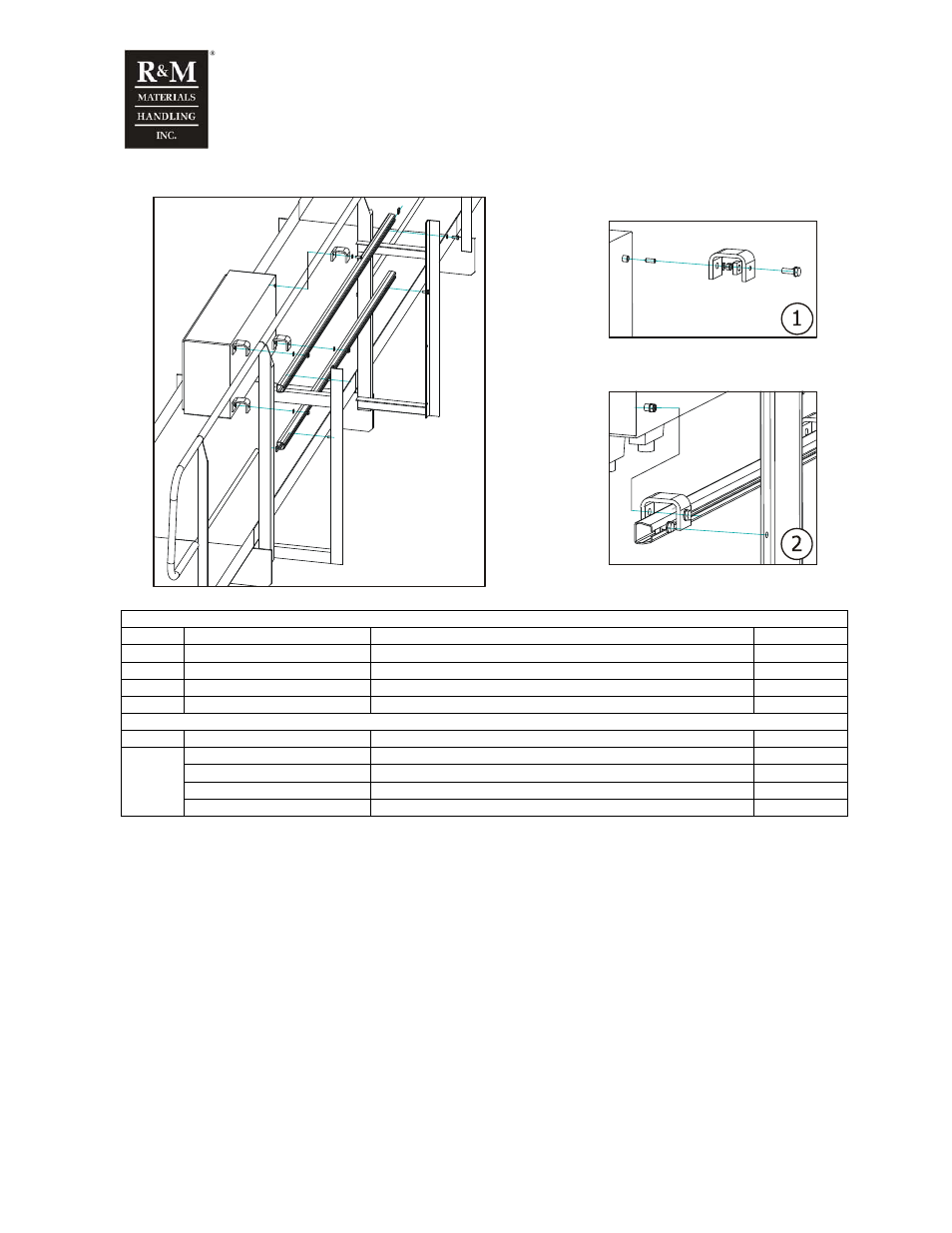 R&M Materials Handling WIRE ROPE PACKAGES User Manual | Page 44 / 76
