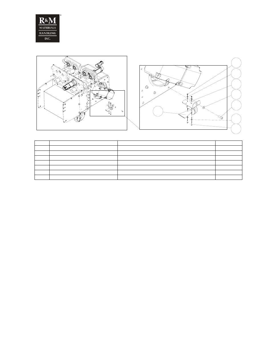 R&M Materials Handling WIRE ROPE PACKAGES User Manual | Page 47 / 76