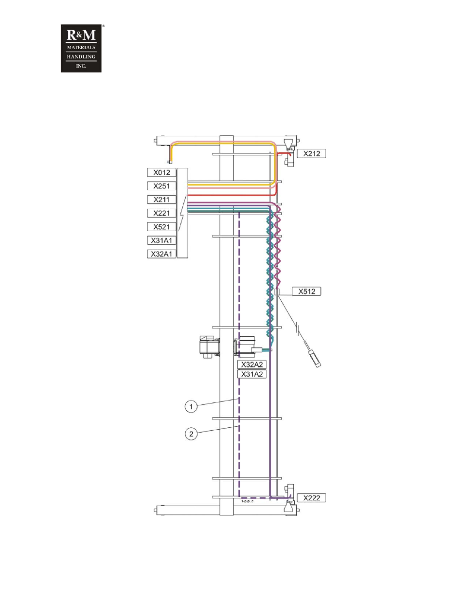 16 cable plugs and paths | R&M Materials Handling WIRE ROPE PACKAGES User Manual | Page 59 / 76