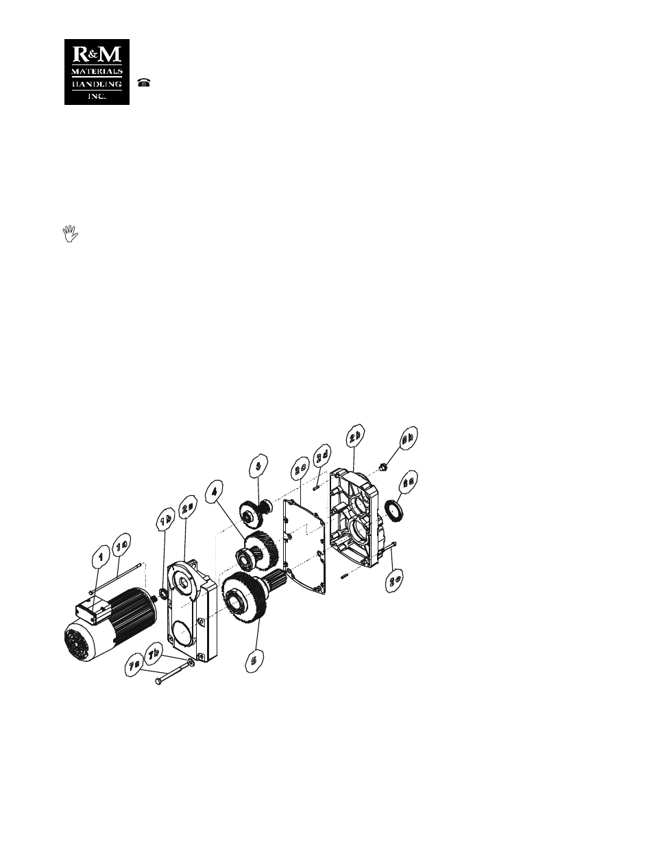 3 safety instructions for servicing, 3 ges drive | R&M Materials Handling END TRUCKS BRIDGE DRIVES WHEEL BLOCKS GES Drive Manual User Manual | Page 4 / 11