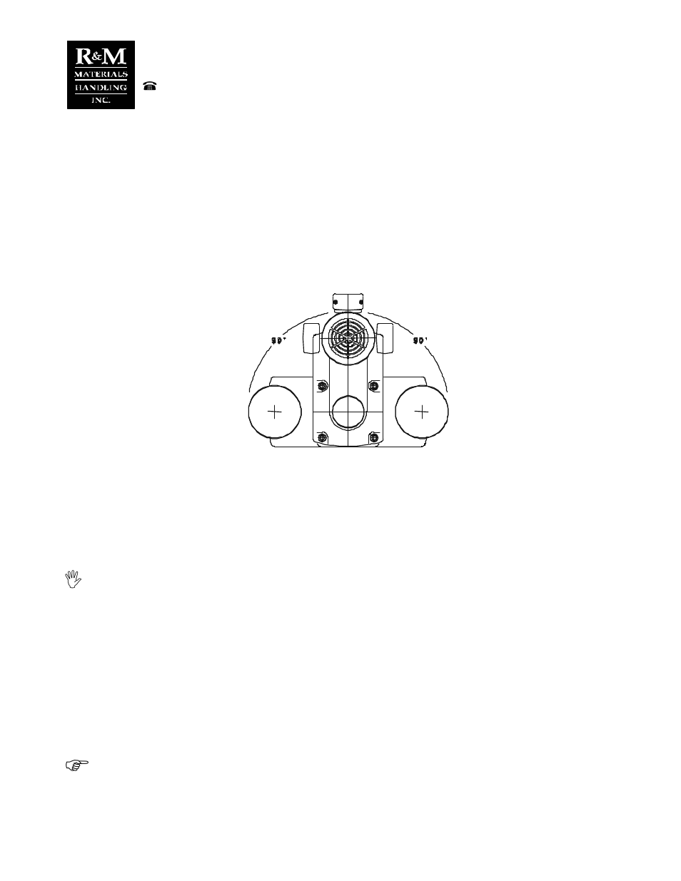 1 general, 2 mounting position of the drive, 3 assembling the drive | R&M Materials Handling END TRUCKS BRIDGE DRIVES WHEEL BLOCKS GES Drive Manual User Manual | Page 5 / 11