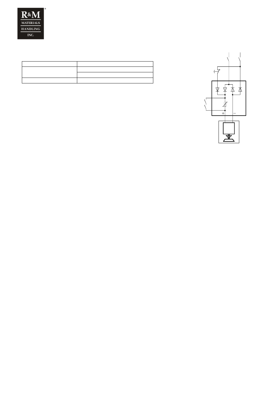 2 esd141 | R&M Materials Handling VARIABLE SPEED CONTROLS ControlMaster Plus Service Manual User Manual | Page 24 / 83