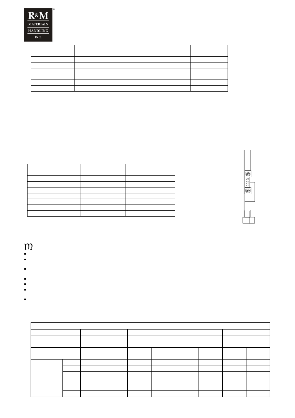 6 functional test run for ssu, 7 settings for non-standard cases | R&M Materials Handling VARIABLE SPEED CONTROLS ControlMaster Plus Service Manual User Manual | Page 45 / 83