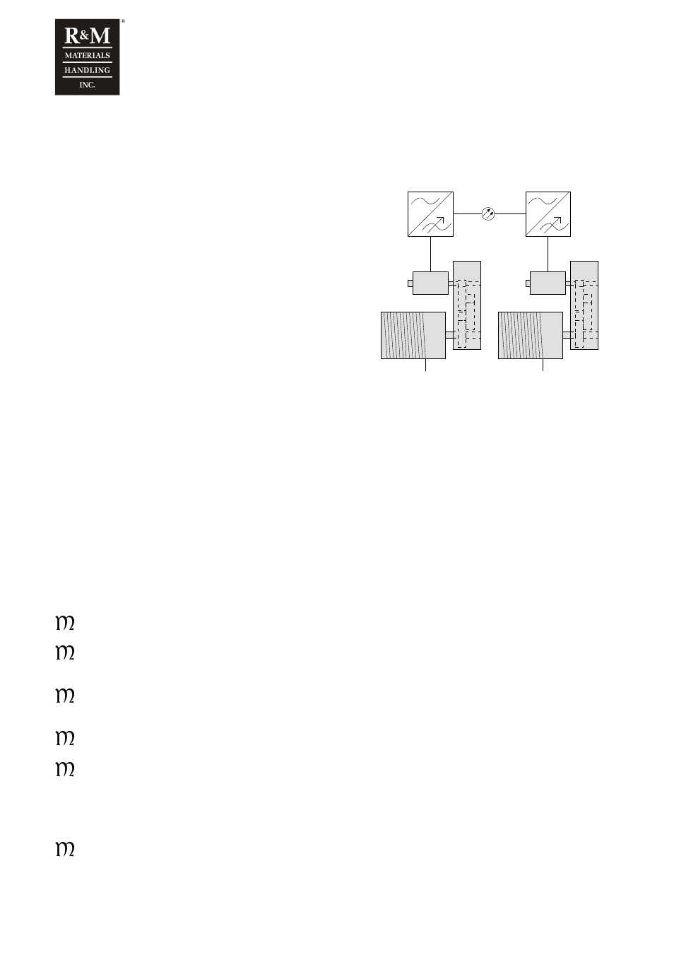 R&M Materials Handling VARIABLE SPEED CONTROLS ControlMaster Plus Service Manual User Manual | Page 47 / 83