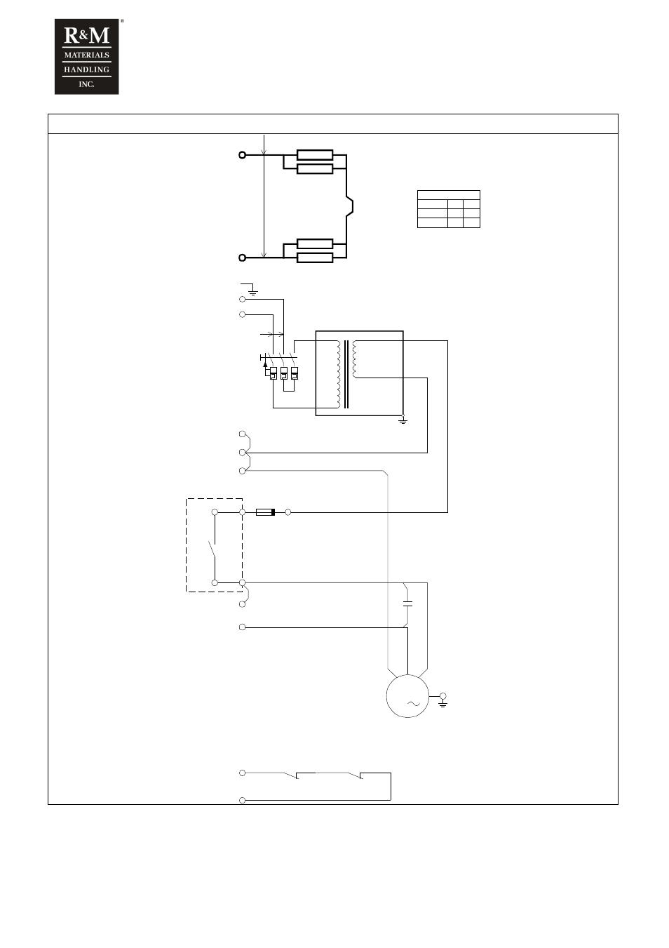 R&M Materials Handling VARIABLE SPEED CONTROLS ControlMaster Plus Service Manual User Manual | Page 79 / 83