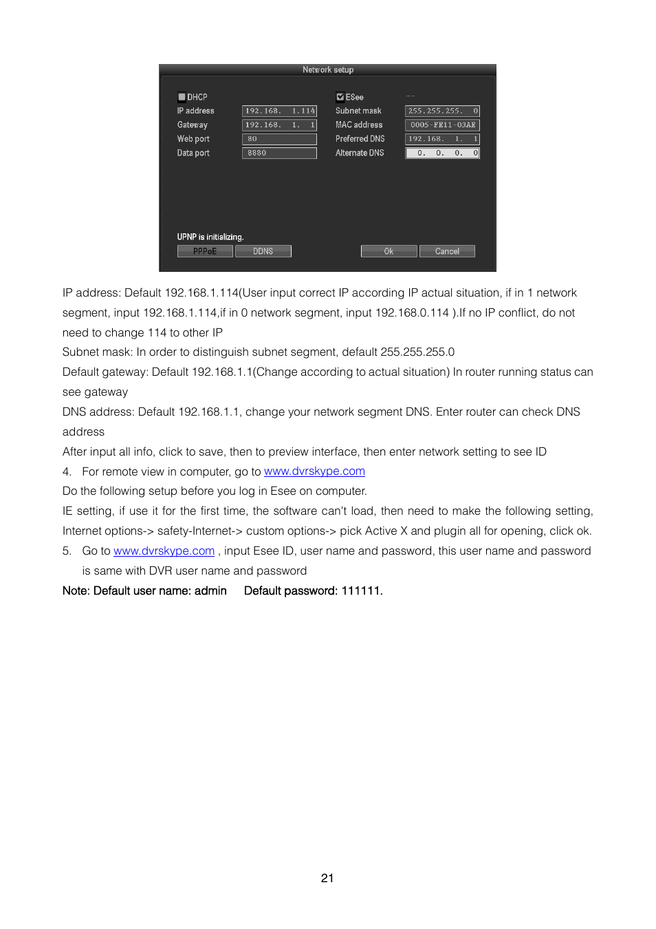 ZMODO ZMD-DT-SFN6 16CH H.264 Smart Security 960H DVR User Manual | Page 21 / 24