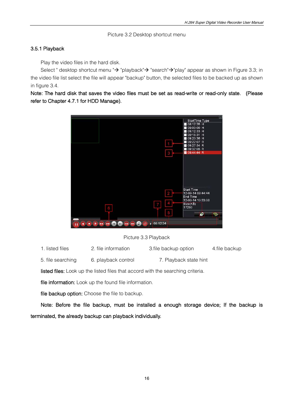 1 playback | ZMODO ZMD-DT-SCN4 User Manual | Page 17 / 76