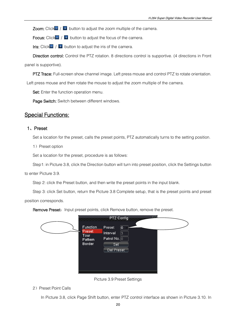 Special functions | ZMODO ZMD-DT-SCN4 User Manual | Page 21 / 76