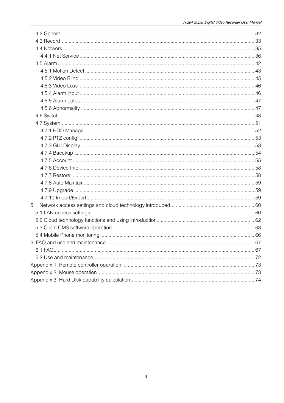 ZMODO ZMD-DT-SCN4 User Manual | Page 4 / 76