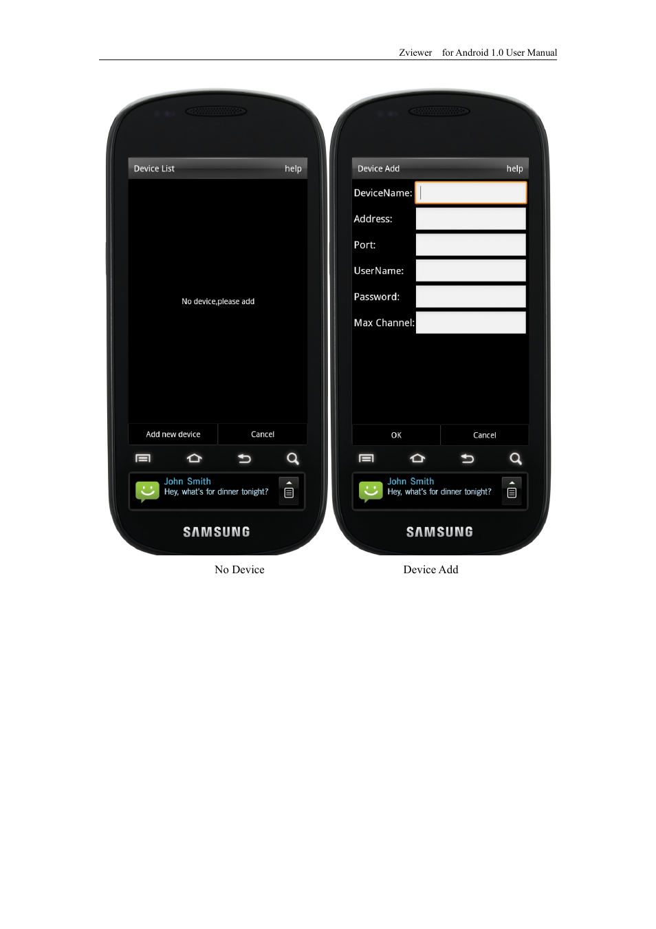 ZMODO ZP-KC1H04-P 4 Channel 720P PoE NVR System - Zviewer Android User Manual User Manual | Page 5 / 12