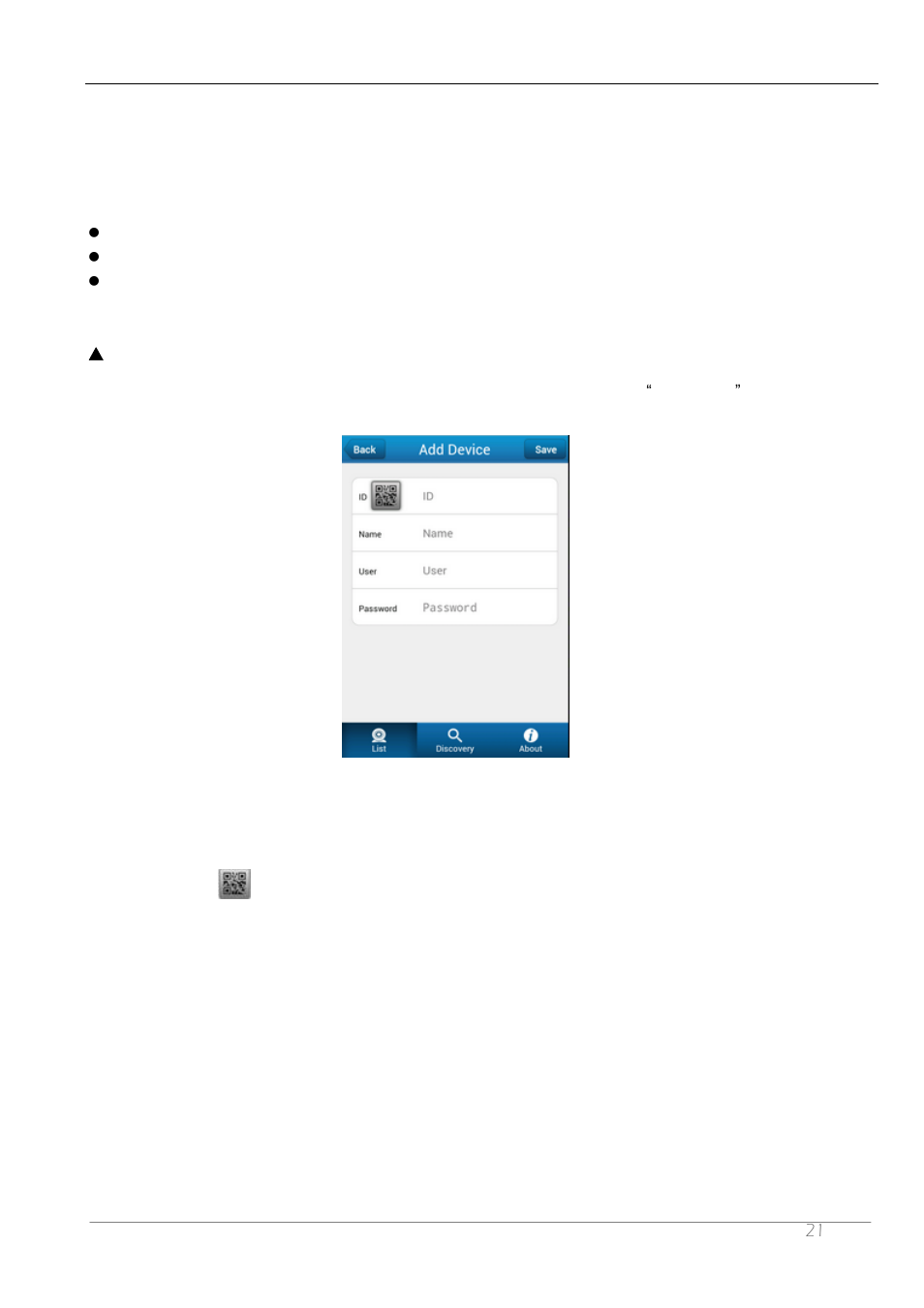 3 device management | ZMODO ZP-IBH13-P 720P HD H.264 PoE IP Infrared Weatherproof Camera with QR Code Smartphone Setup - Manual of How to Access IP Camera User Manual | Page 22 / 119