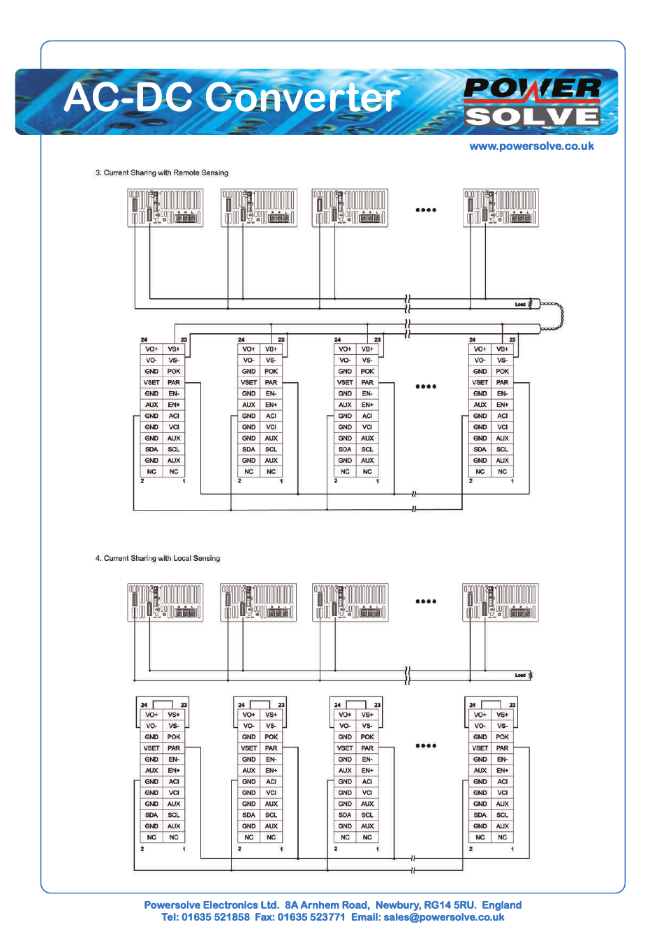 Ac-dc converter | Powersolve PEK3000 Series User Manual | Page 6 / 7