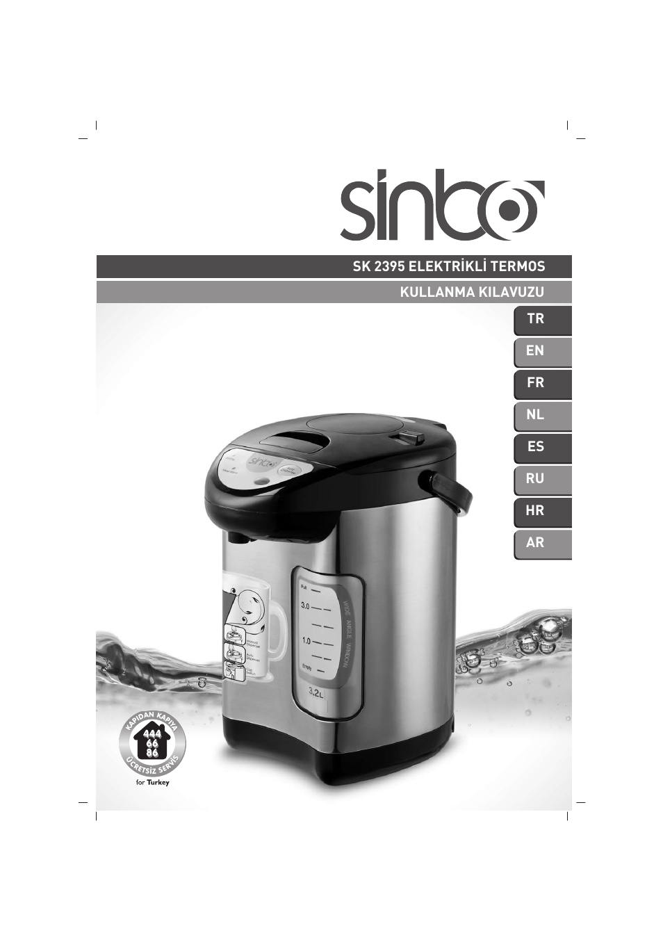 SINBO SK 2395 User Manual | 64 pages