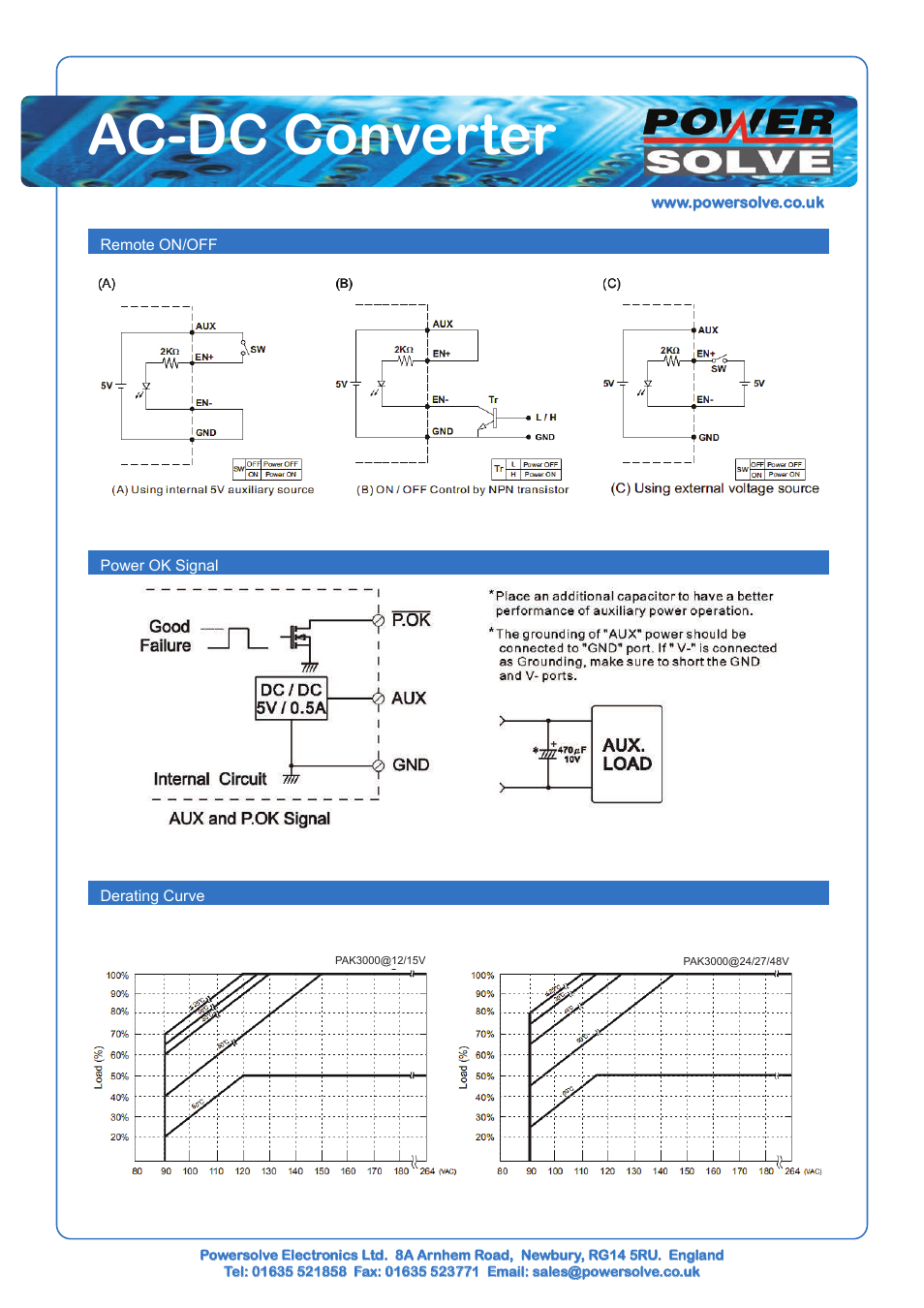 Powersolve PAK3000 Series User Manual | Page 3 / 6