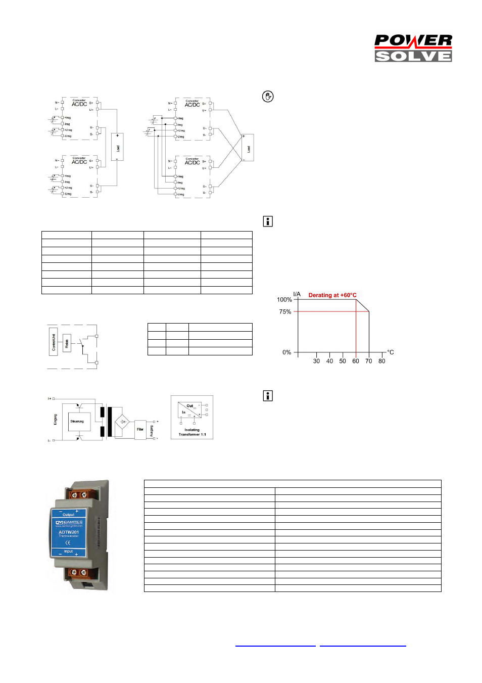 Powersolve HSEUIreg10001 Series User Manual | Page 6 / 9