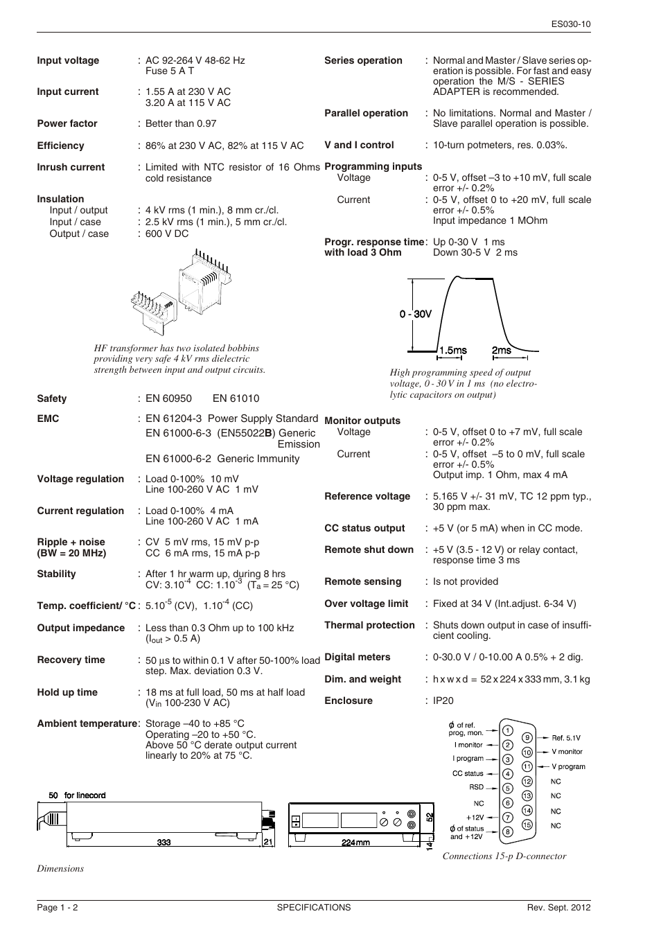 Powersolve ES300 Series User Manual | Page 2 / 4