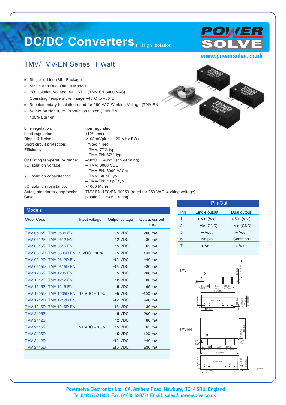 Powersolve EN Series User Manual | 1 page