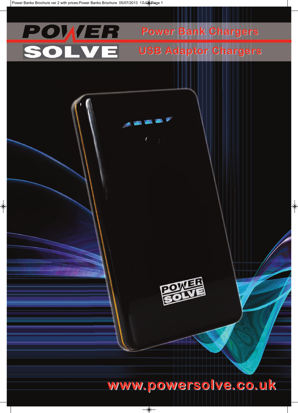 Powersolve Power Banks Brochure User Manual | 7 pages