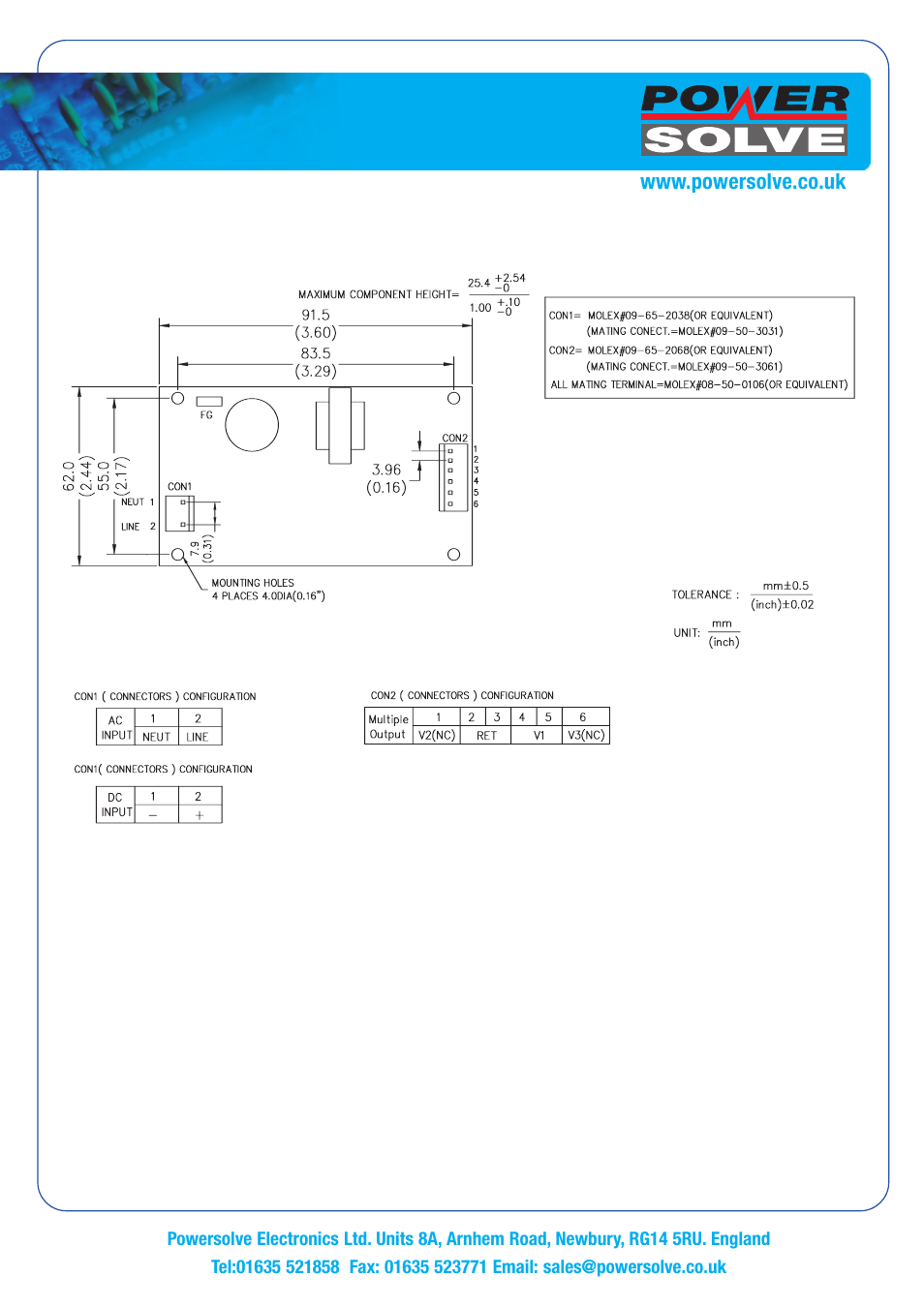 Powersolve PPS40 Series User Manual | Page 3 / 3