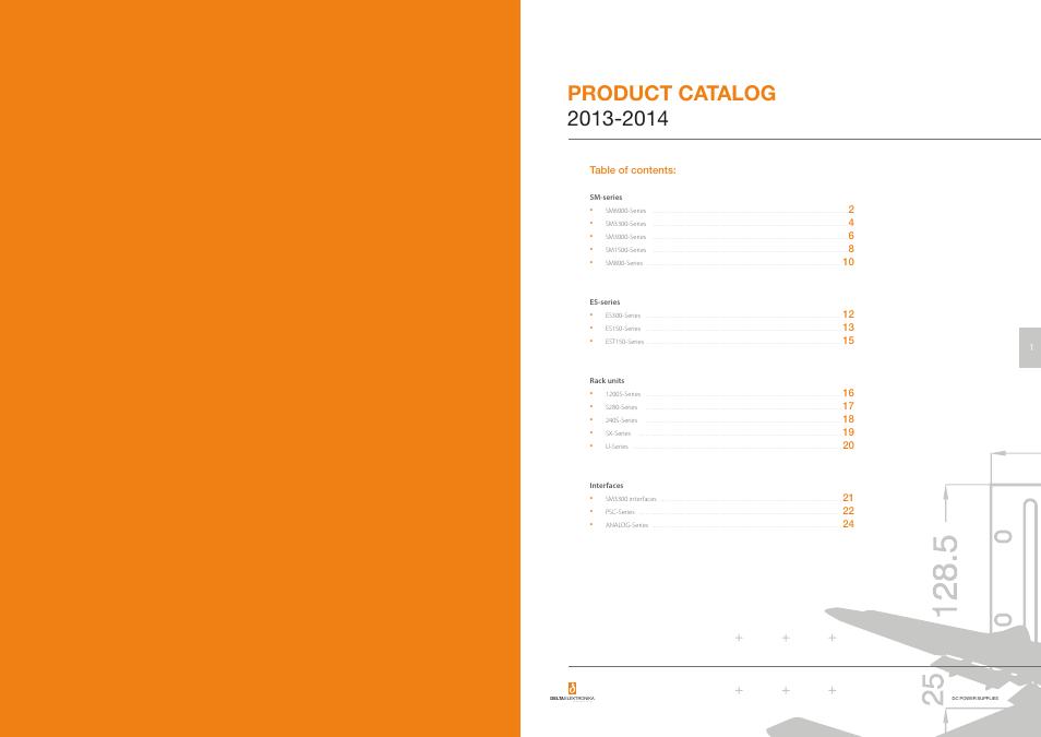 Dc power supplies | Powersolve Short Form Catalogue User Manual | Page 2 / 15