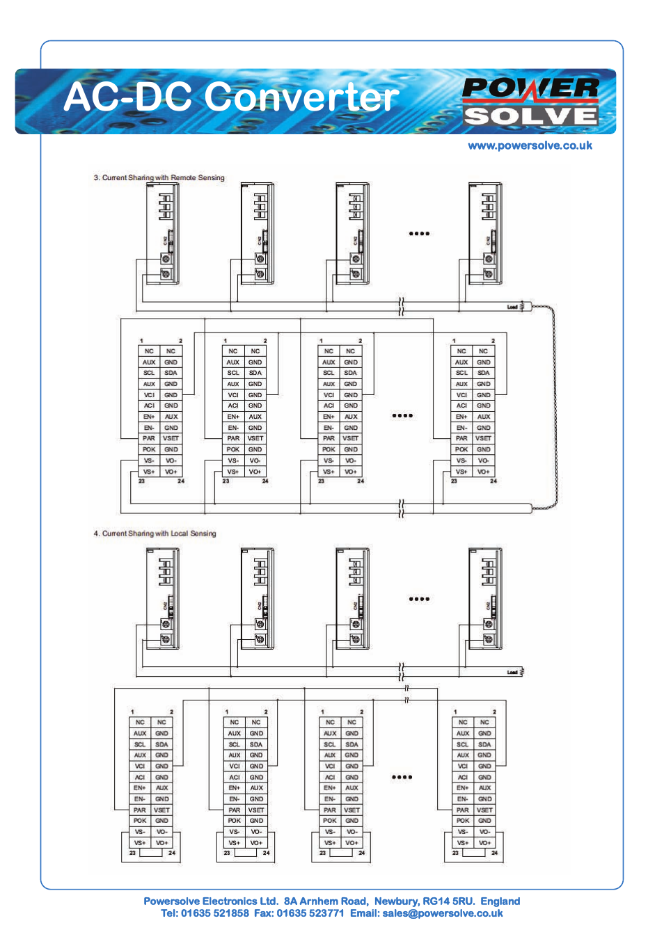 Ac-dc converter | Powersolve PAE800 Series User Manual | Page 5 / 6