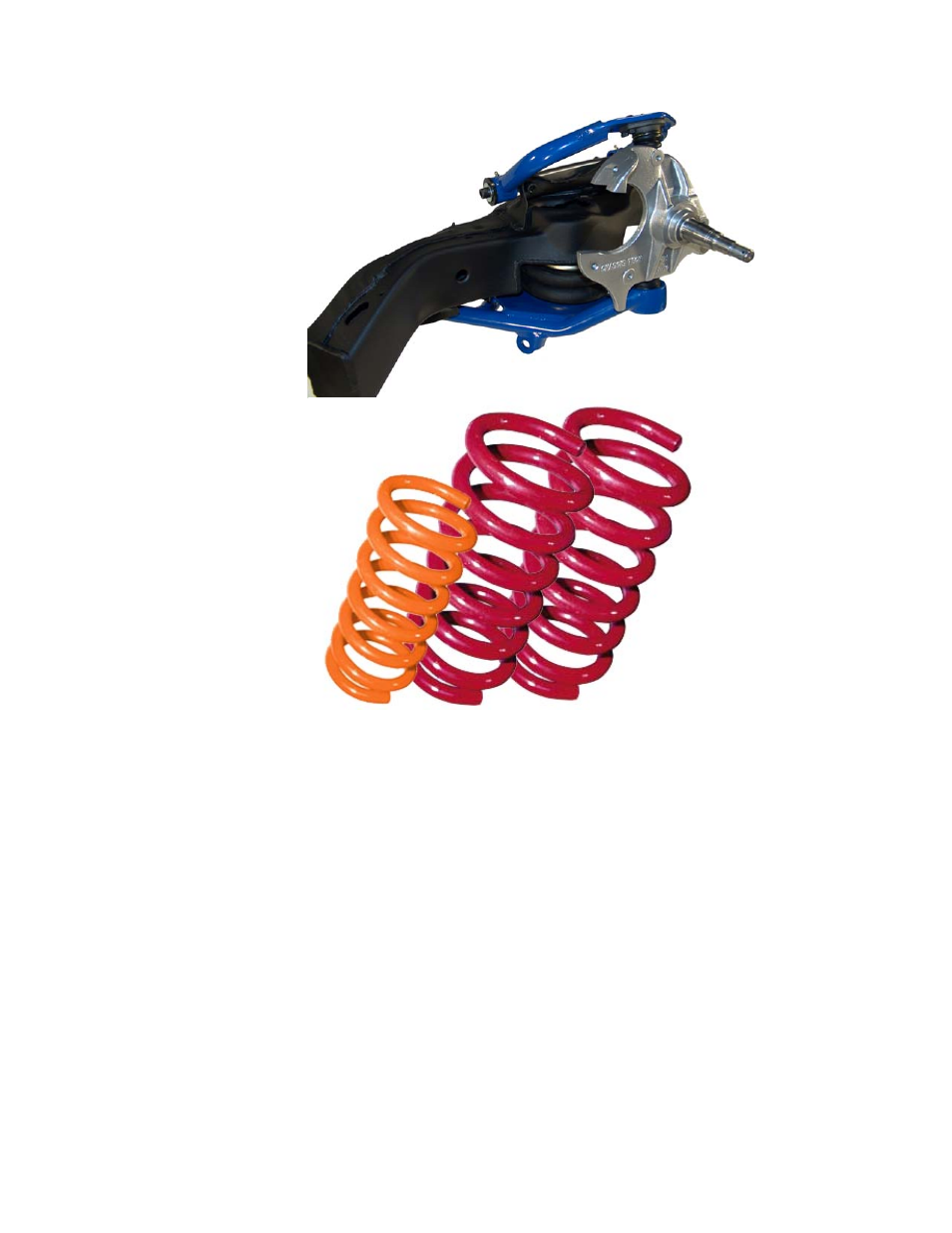 Airbagit Spindles, Coilsprings, Shock Relocator Kit, And Control Air Arm User Manual | Page 2 / 6