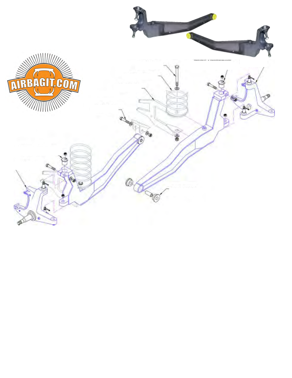 Ibeam.pdf, Typical i-beam, Installation instructions | Diagram #13, Click on picture of part to purchase.) | Airbagit I-Beam User Manual | Page 2 / 3