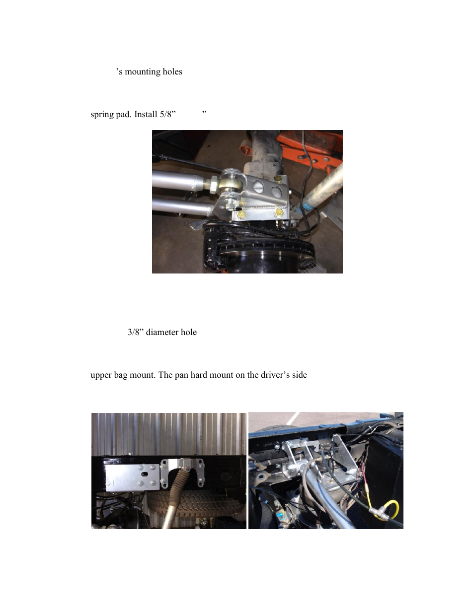 Airbagit Tow Kit 2001-2010 GM HD Heavy Duty 4 Link User Manual | Page 3 / 6