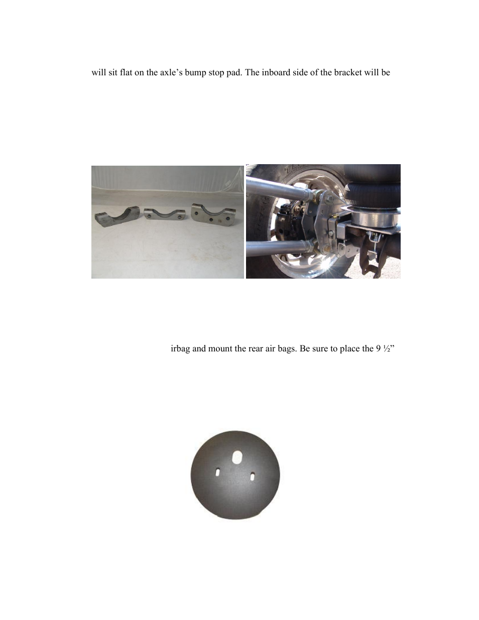 Airbagit Tow Kit 2001-2010 GM HD Heavy Duty 4 Link User Manual | Page 5 / 6