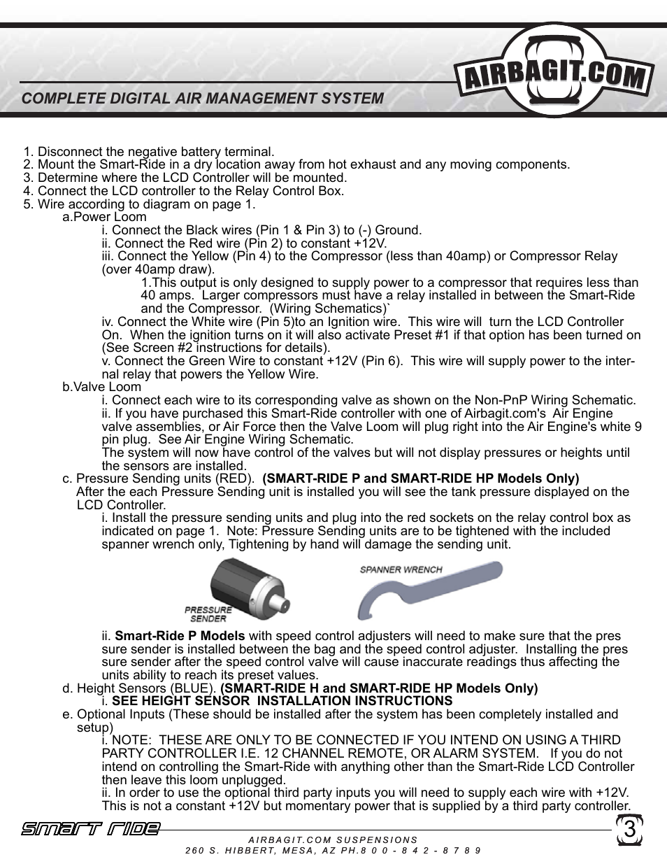 Smart ride | Airbagit Smart Ride User Manual | Page 4 / 12