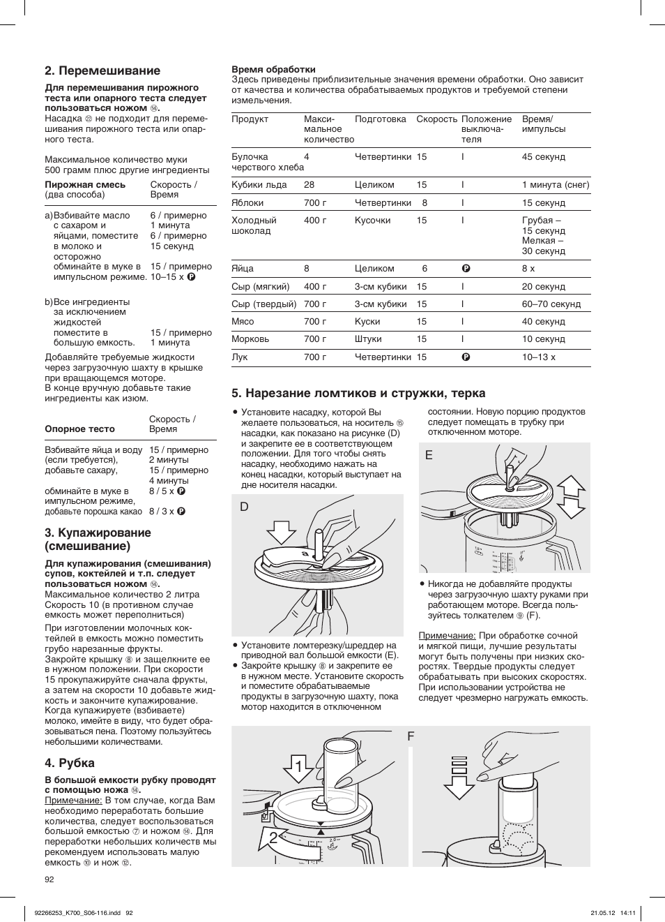 Дыф‡клу‚‡млв (тпв¯л‚‡млв), Кы·н | Braun Multiquick 5 K 700 User Manual | Page 91 / 113