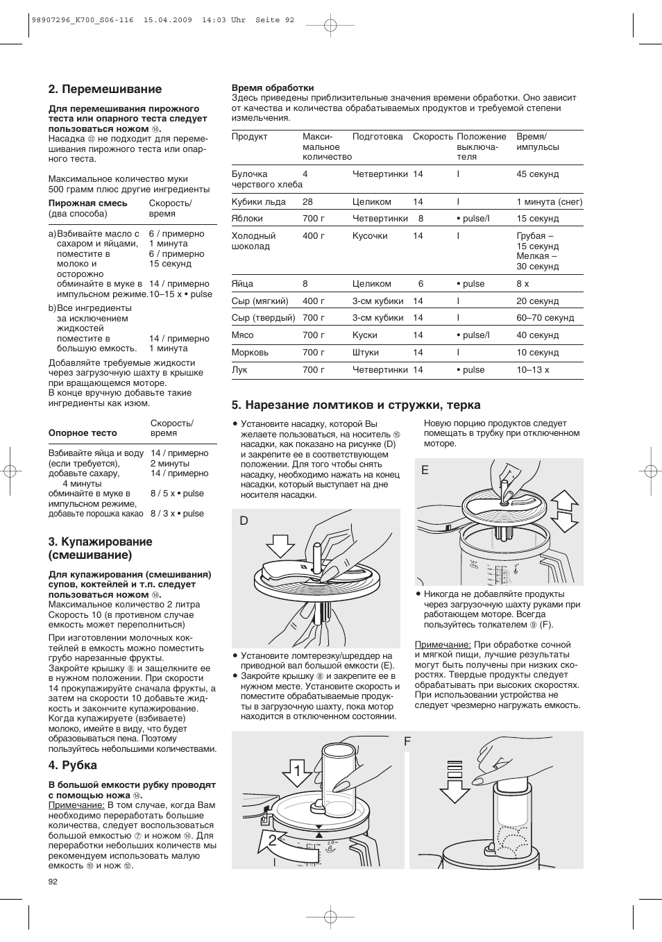 Дыф‡клу‚‡млв (тпв¯л‚‡млв), Кы·н | Braun CombiMax 700 Vital User Manual | Page 91 / 113