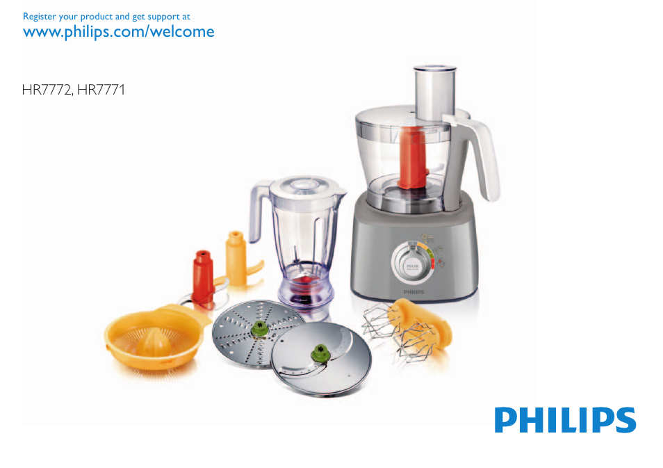 Philips HR7771 User Manual | 168 pages