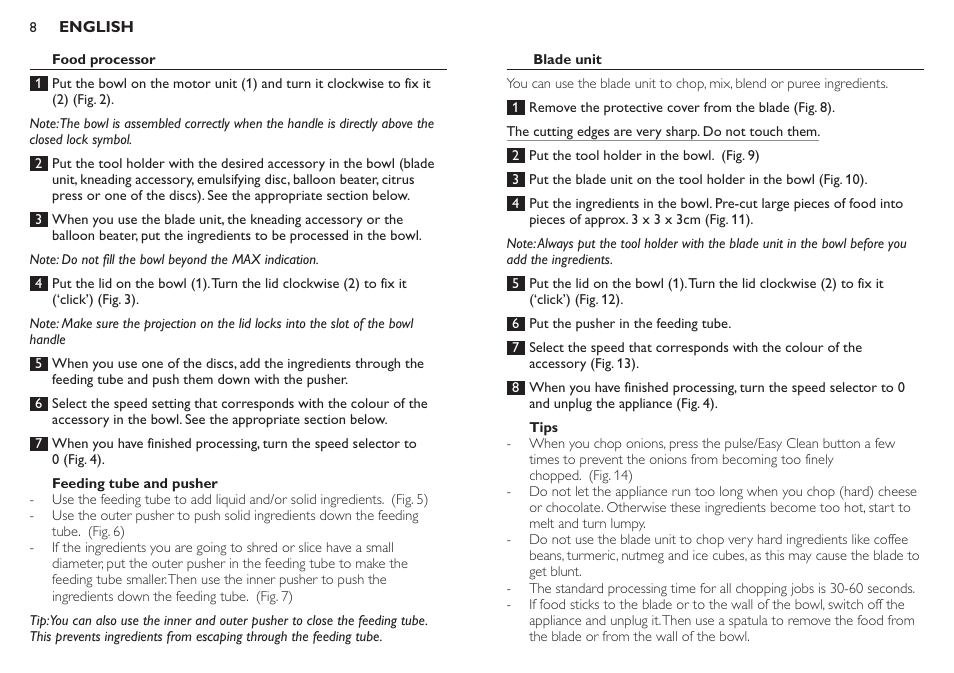 Philips HR7771 User Manual | Page 8 / 168