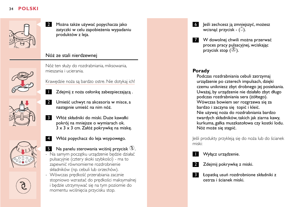 Philips HR7758 User Manual | Page 34 / 270