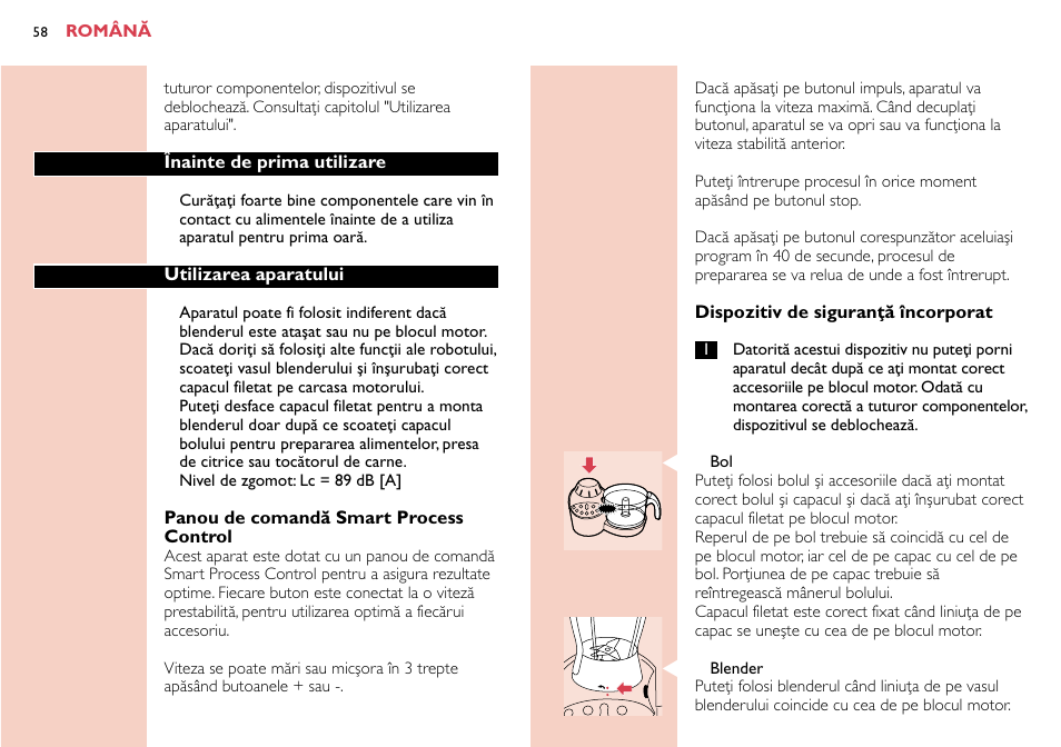 Philips HR7758 User Manual | Page 58 / 270