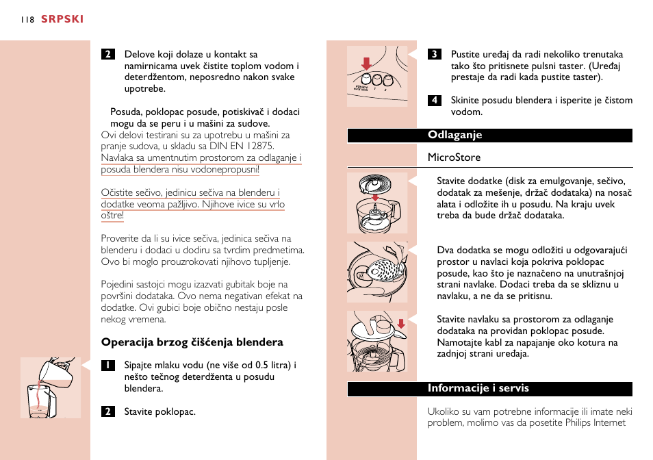 Philips HR7638 User Manual | Page 118 / 128