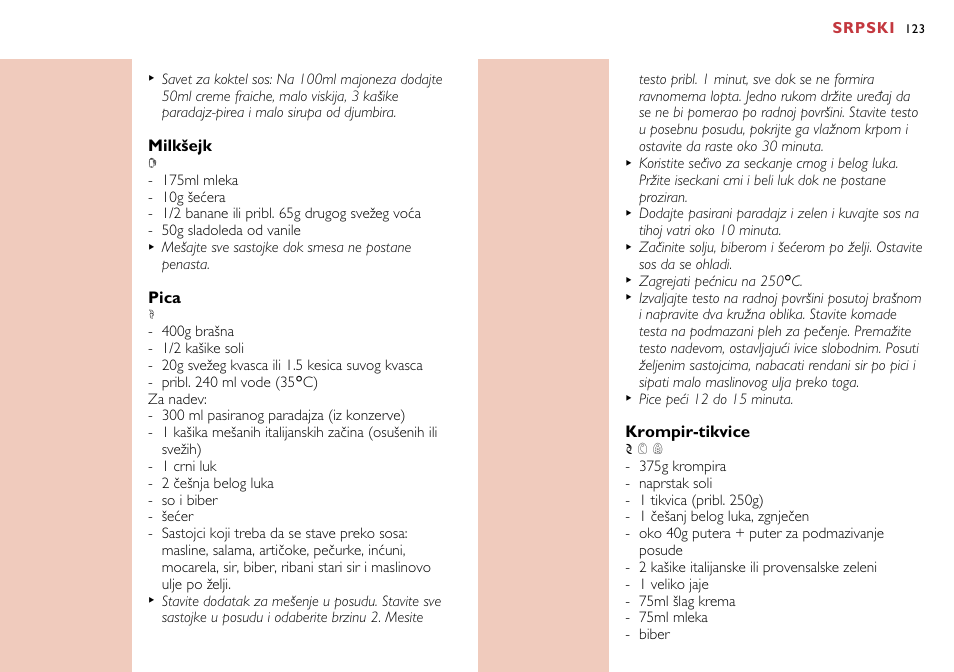 Philips HR7638 User Manual | Page 123 / 128