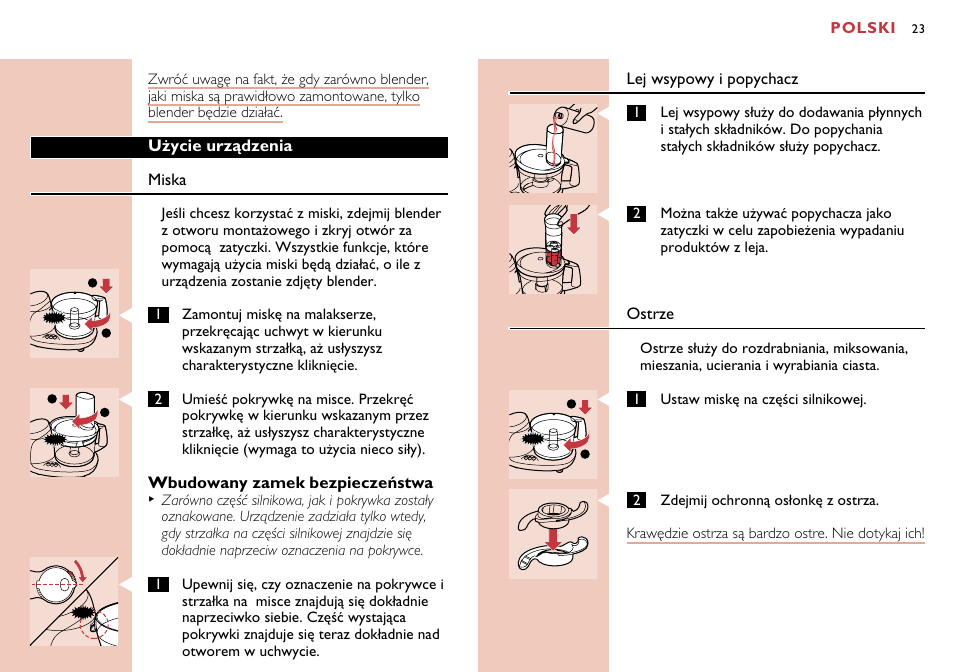 Philips HR7638 User Manual | Page 23 / 128