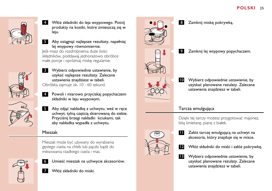 Philips HR7638 User Manual | Page 25 / 128